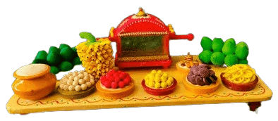 kondaplli wooden sare set -- home decorative & gift item view 2