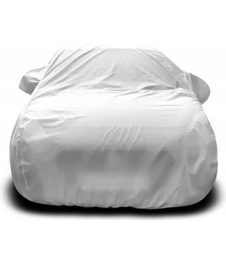 Autoretail Dust Proof Car Body Polyster Cover For Mitsubishi Lancer Without Mirror Pocket Silver (Pack Of 1)