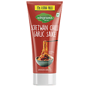 Wingreens Farms Schezwan Chilli Garlic Sauce, 180 g