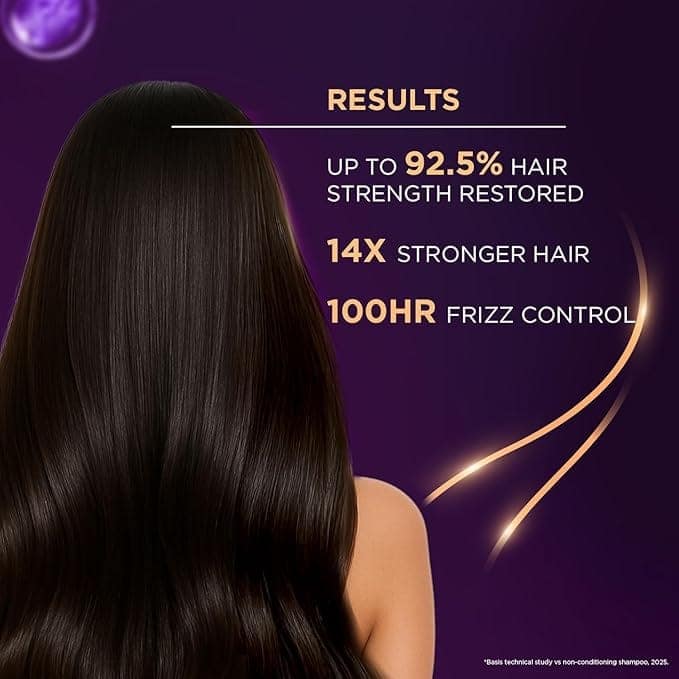 Livon Keratin Shampoo for Women & Men | Repairs Damaged Hair | Smooth & 5x Stronger Hair | No Parabens | 650ml view 4