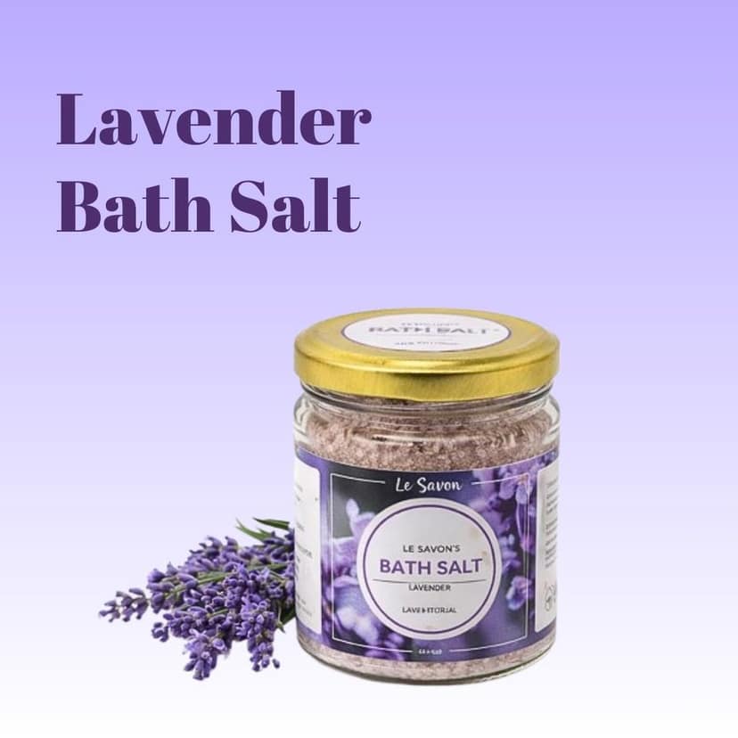 Le Savon Lavender Bath salts view 6