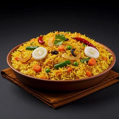 Lucknowi Veg Dum Pulao