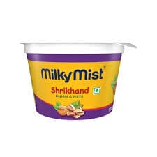 MILKY MIST SHRIKHAND BADAM & PISTA 100GM DABI