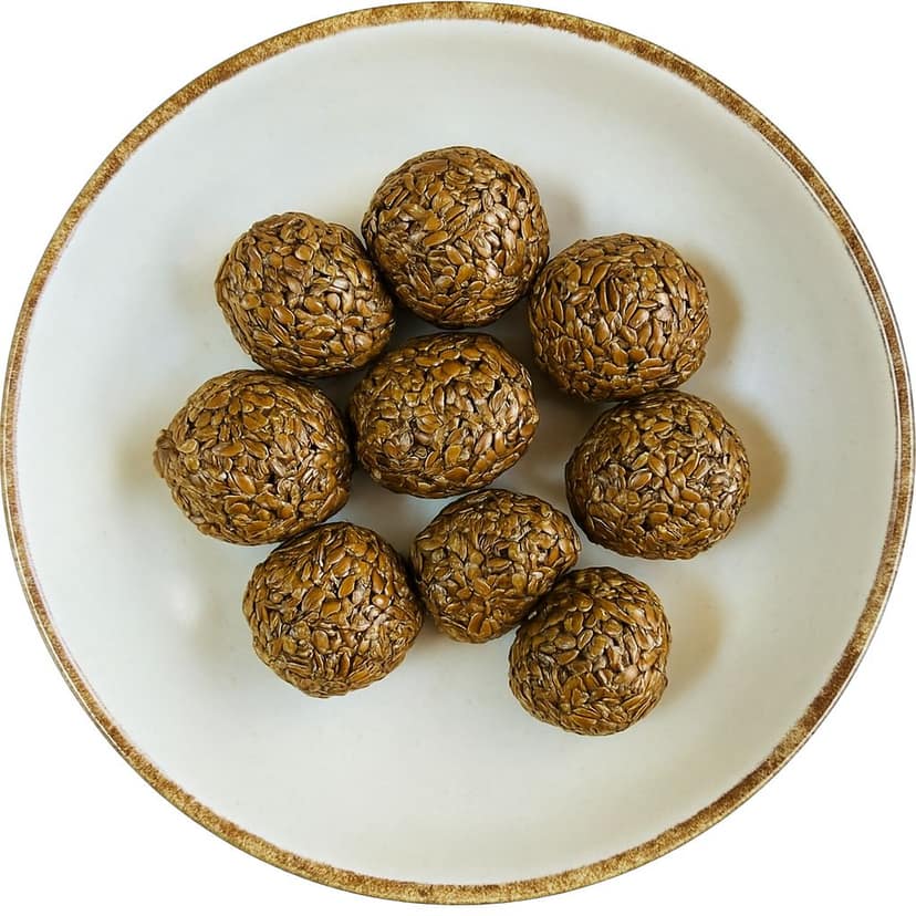 Healthy Home Made flax seeds laddu-250g