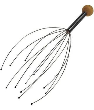 Skindora Bocomo Scalp Massage Machine Head Massager Scalp Scratcher 12 Fingers/8 Fingers Rollers Ball Head Scratcher For Head Massage Body Relaxing Hair Massage Combo (Multi Color)