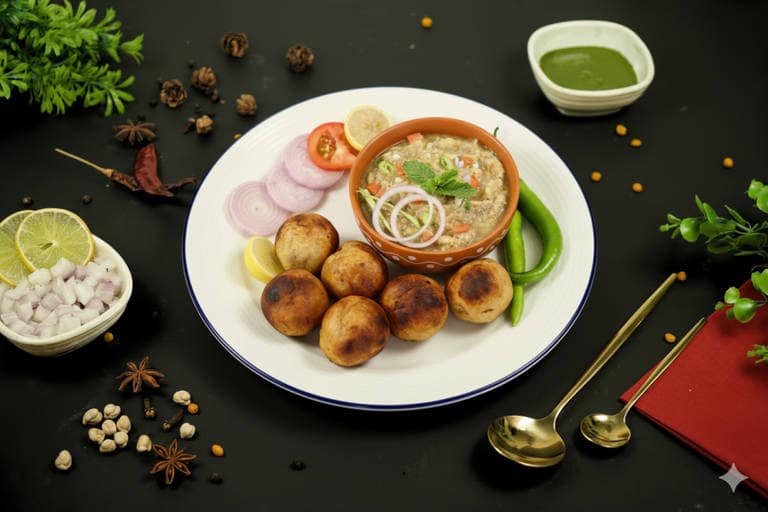 Saada litti chokha