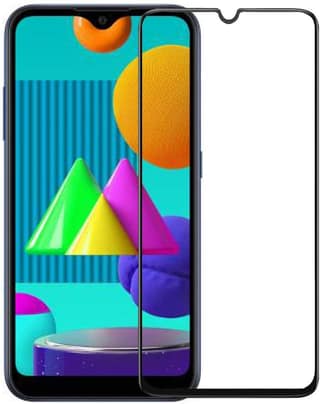 PLUGTECH Advanced Tempered Glass With Anti-Explosion 9H Hardness Edge-To-Edge Coverage Screen Guard for SAMSUNG A01E