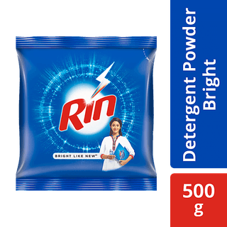Rin Detergent Powder, 500 gm
