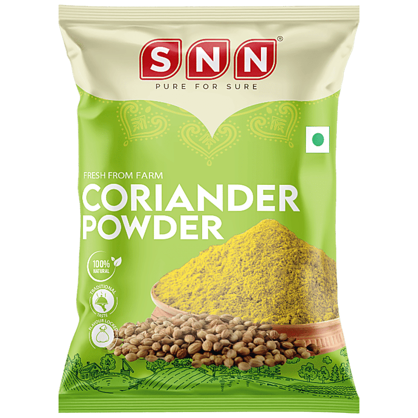SNN Coriander Powder - Flavourful & Rich Aroma, Fresh From Farm, 100 g Pouch