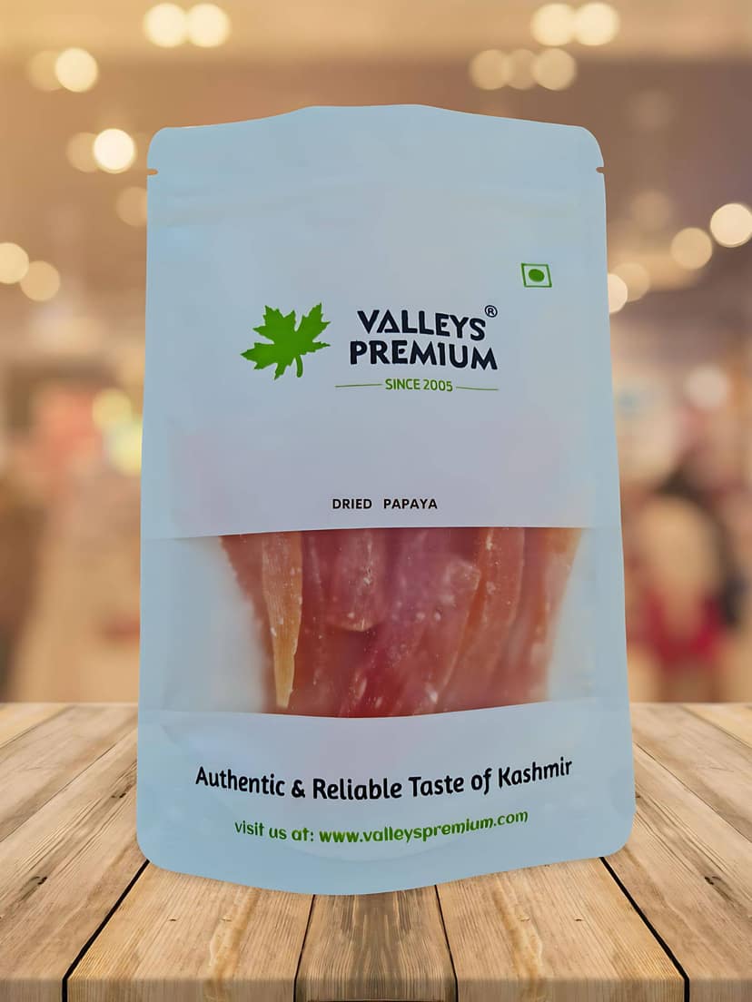 Valleys Premium Dehydrated And Sun Dried Papaya 400 Grams view 2