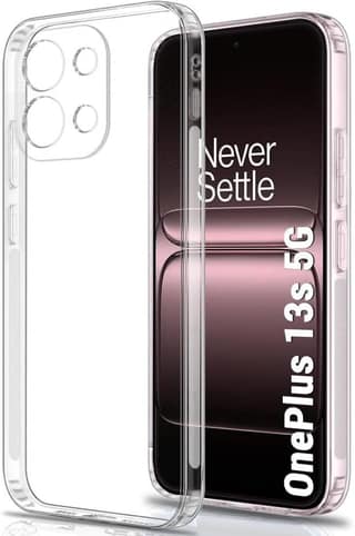 PLUGTECH TPU Ultra Hybrid Clear Camera Protection Back Cover Case for OnePlus 13S