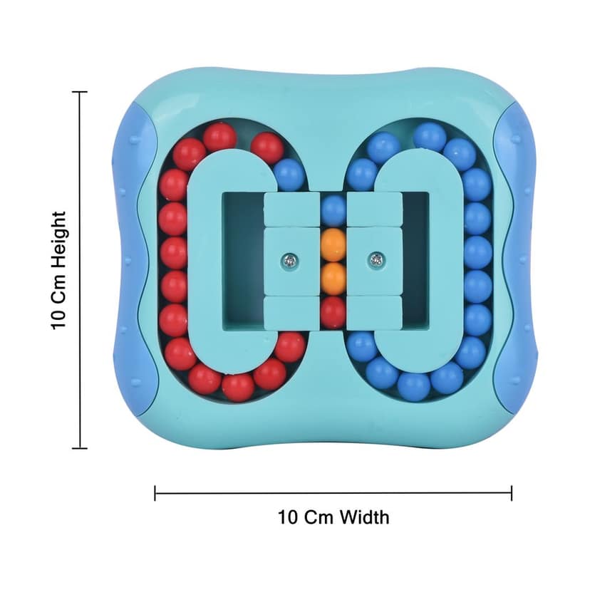 Magic Bean Puzzle | Magic Bean Puzzle Toy | Magic Bean Cube Spinner | Magic Bean Rotating Puzzle | Magic Bean Spinner | Rotating Finger Cube Puzzle | Rotating Magic Bean Puzzle | Fingertip Rotation Game view 3
