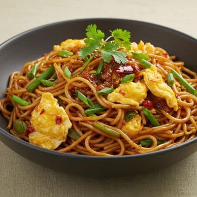 Egg Schezwan Noodles