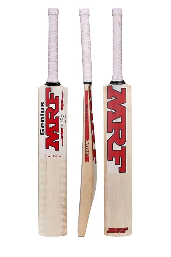 MRF Genius Kashmir Willow Cricket Bat Size 4 view 2