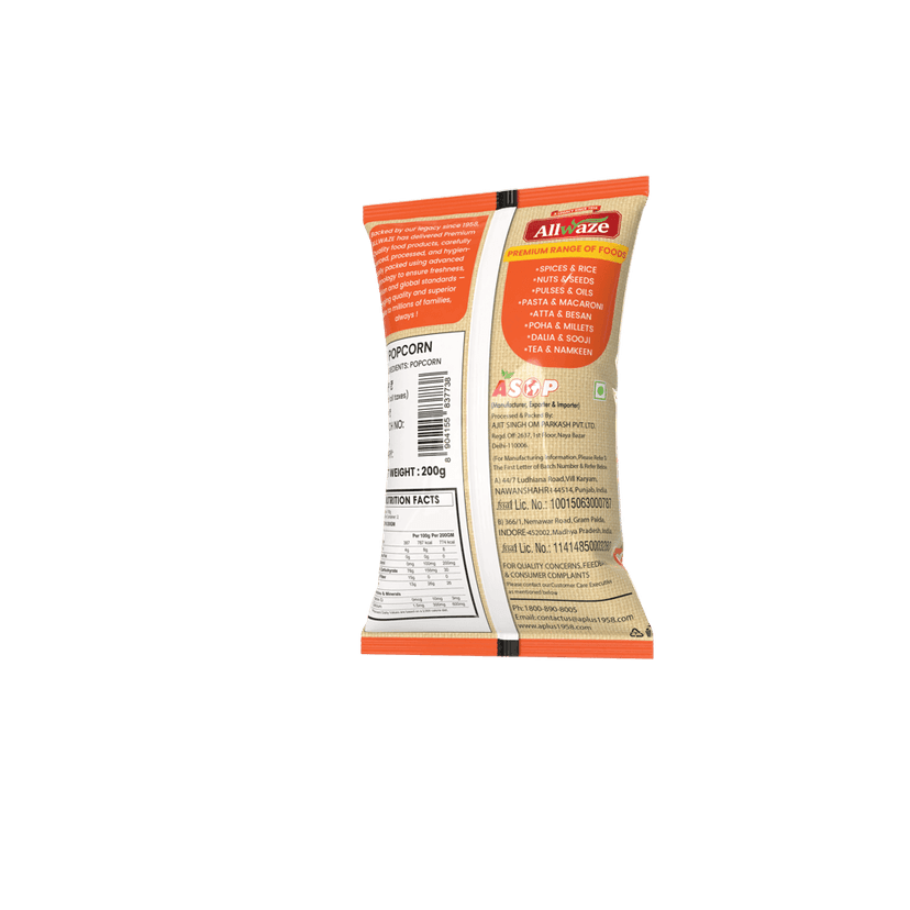 Allwaze Popcorn 200gram view 2