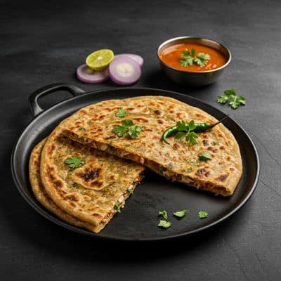 Onion Tawa Paratha [2 Picese]
