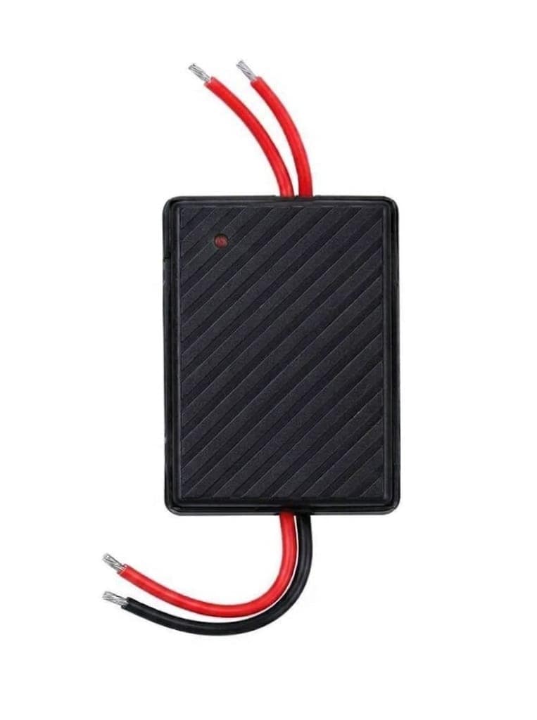 LED Driver Power Supply 12V DC for 5W LED Strip Lights, 90–277V AC Input, Compact Black LED Power Converter with Red & Black Wires