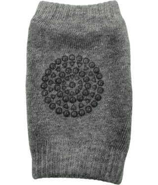 YESKART - Light Grey Cotton Baby Knee Pad ( Pair of 1 )
