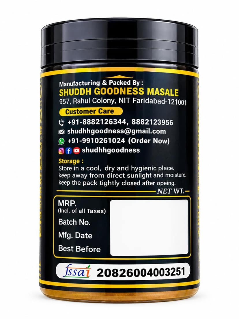 Shuddh Goodness Turmeric Powder 100g view 2