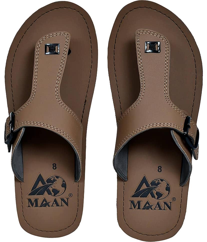 MAAN Sea Green Men's Thong Flip Flop view 2