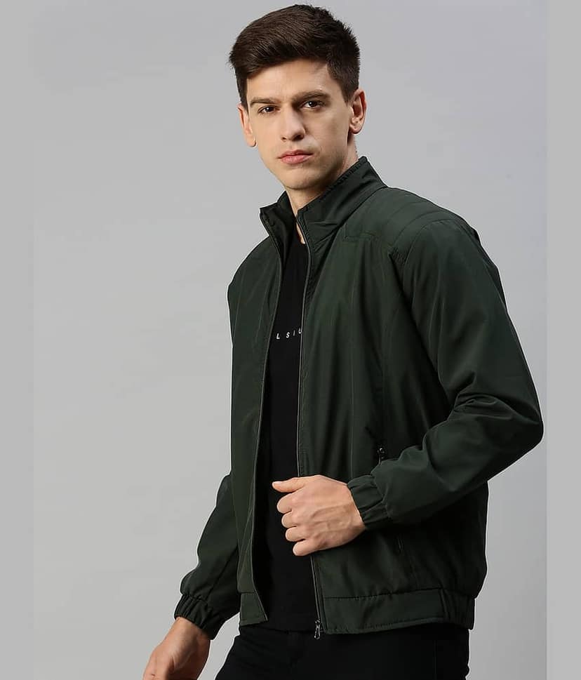 VOXATI Polyester Men's Windcheater Jacket - Blue ( Pack of 1 ) view 2