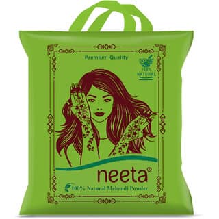 Neeta 100 Natural Henna Powder For Hair Colour, Pure Mehendi Powder 250gm,Natural Brown