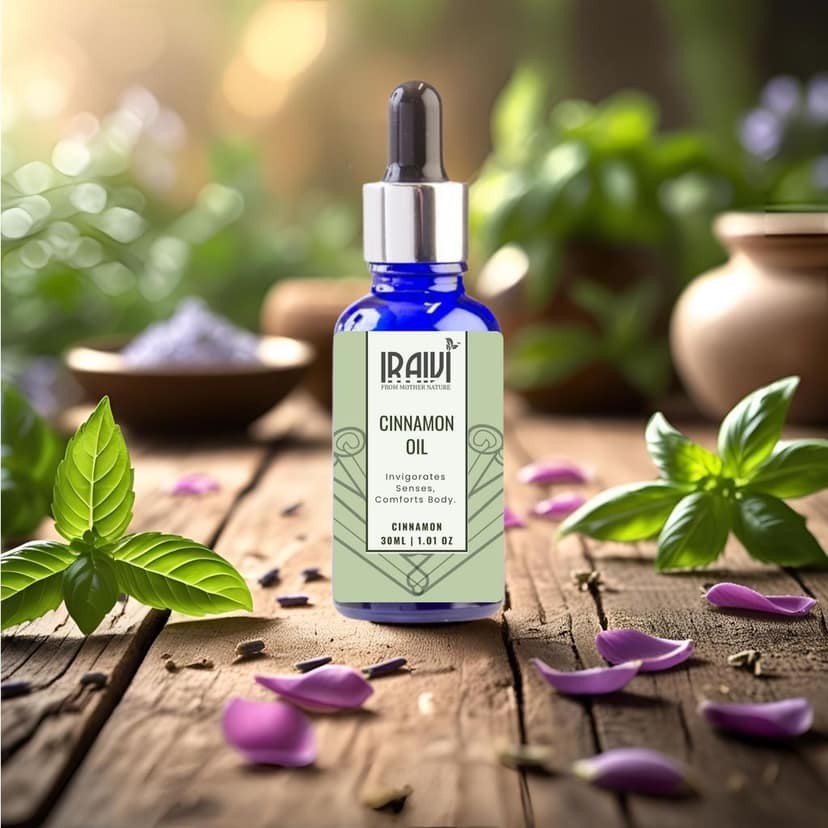 Iraivi Premium Cinamon Essential Oil | Pure & Natural by Iraivi Organics view 2