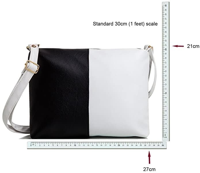 Pu Leather stylish and fashionable sling bag for girls and women with zip closure and Adjustable Straps (Cross Body Bags & Sling Bags) view 2