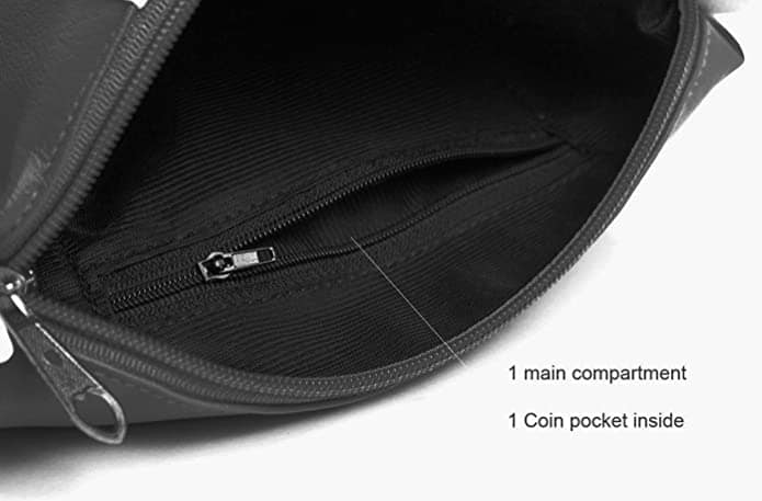 Pu Leather stylish and fashionable sling bag for girls and women with zip closure and Adjustable Straps (Cross Body Bags & Sling Bags) view 3