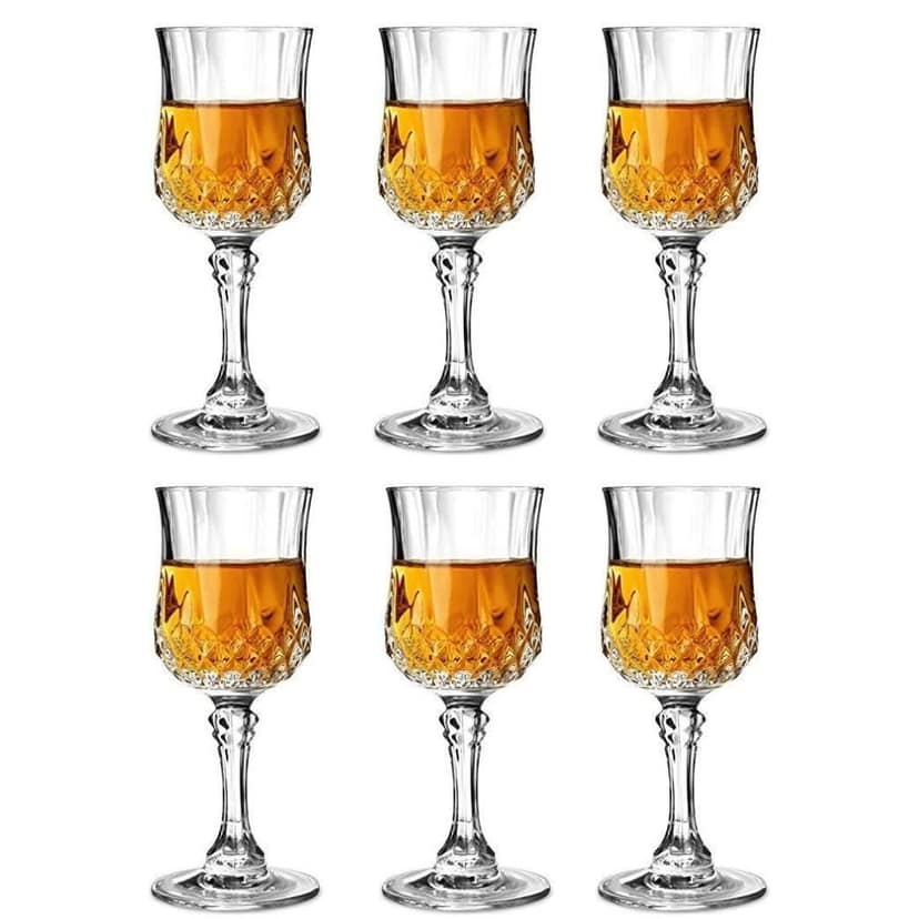 Stemless Wine Glasses 160 ML, Set of 2 Red & White Wine Glasses for Whiskey, Beer, Juice, Cocktail, Mocktail and Mixed Drink Long Stem Hand Blown Crystal - Unique Housewarming Gifts