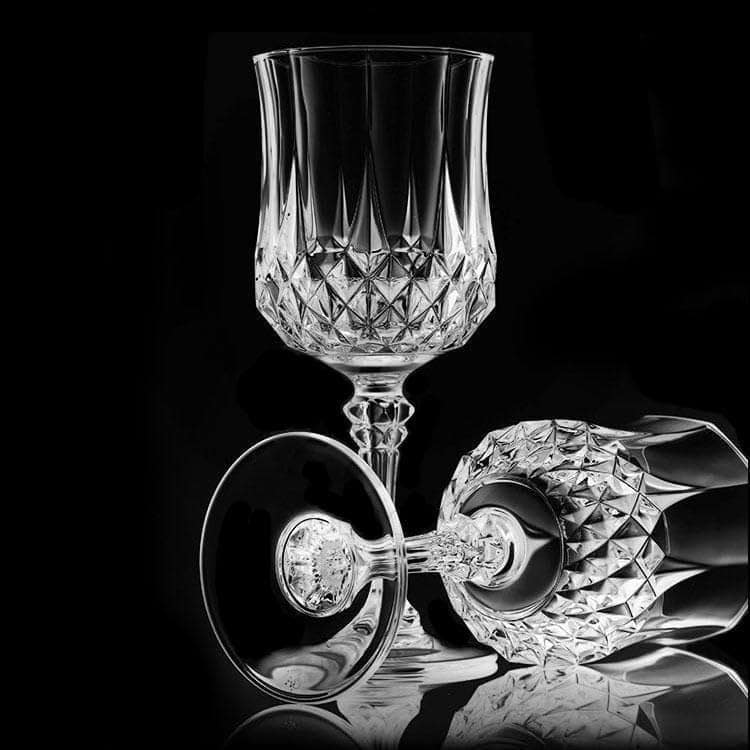 Stemless Wine Glasses 160 ML, Set of 2 Red & White Wine Glasses for Whiskey, Beer, Juice, Cocktail, Mocktail and Mixed Drink Long Stem Hand Blown Crystal - Unique Housewarming Gifts view 2
