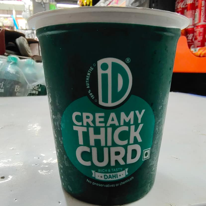 ID creamy thick curd