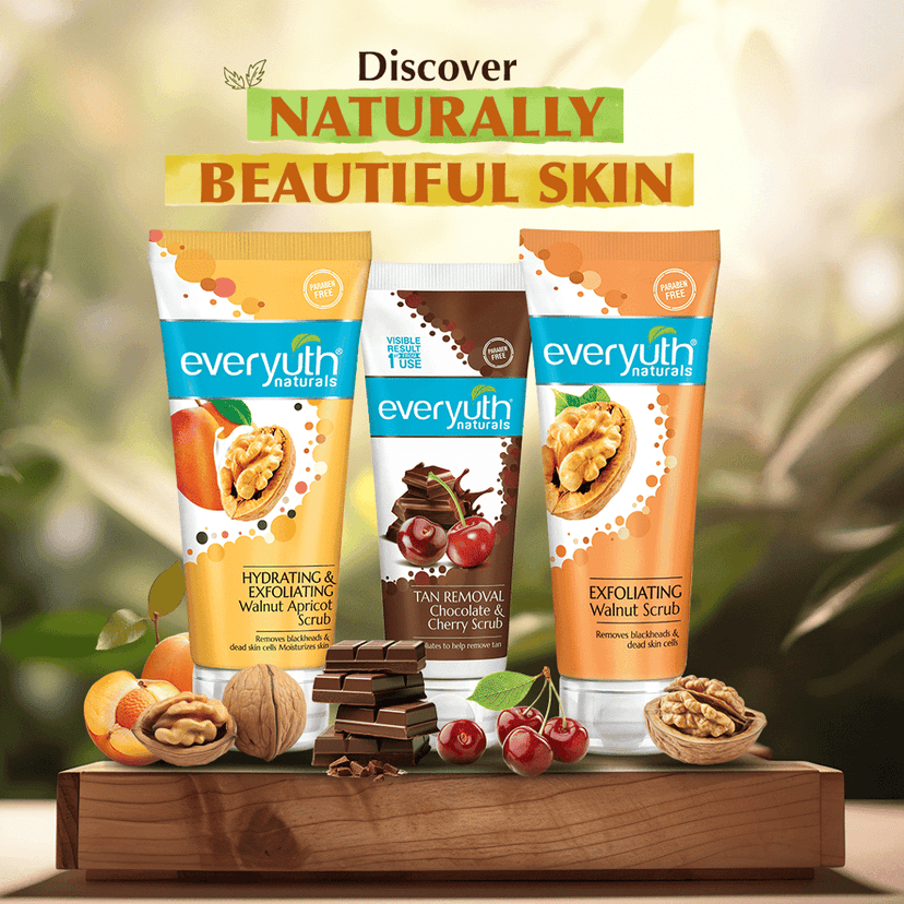 Everyuth Naturals Walnut Scrub 7 gm view 3