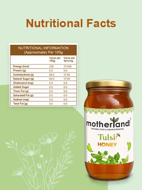 Pure & Raw Tulsi Honey | Motherland Pure view 6