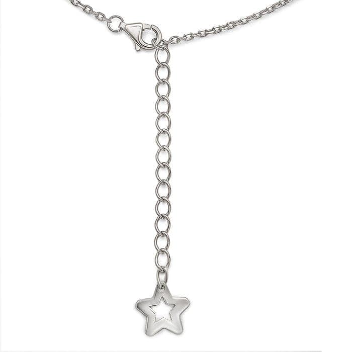 Silver Royal Heart Pair of Anklets view 7