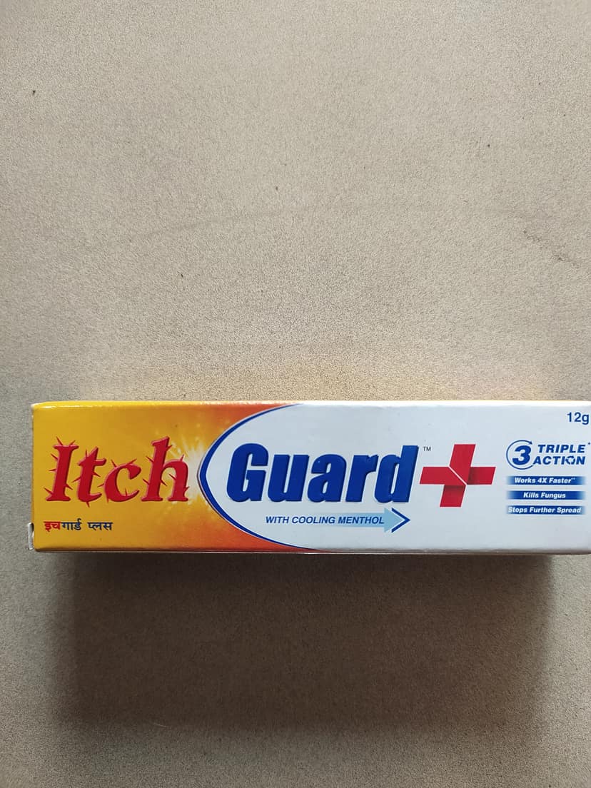 Itch guard With cooling menthol 12g