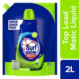 Surf Excel Detergent - Liquid, Matic, Top Load, 2 L Pouch