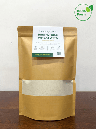 100% Whole Wheat Atta-MP Sharbati - 5 kg