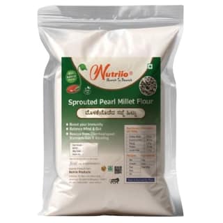 Nutriio - Sprouted Pearl Millet Flour 900 Gms (Pack of 2)
