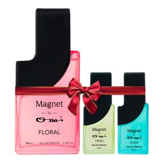 MAGNET FLORAL 100ML, FRESH & AQUA EDP, 2 X 15ML