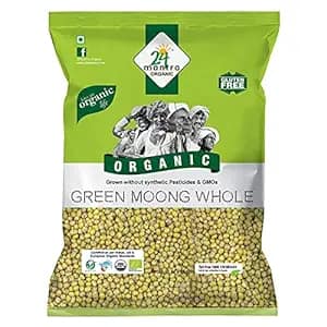24Mantra Green Moong Whole 500G