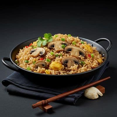 Mushroom Fried Rice