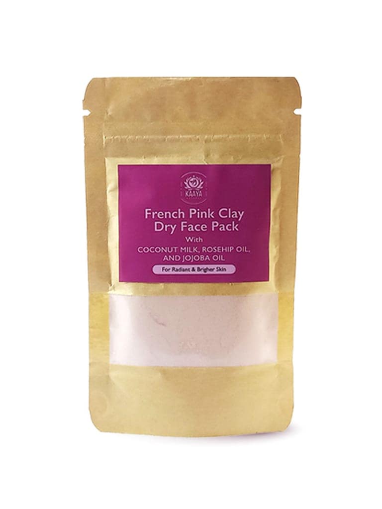 Kaaya Natural French Pink Clay Dry Face Pack