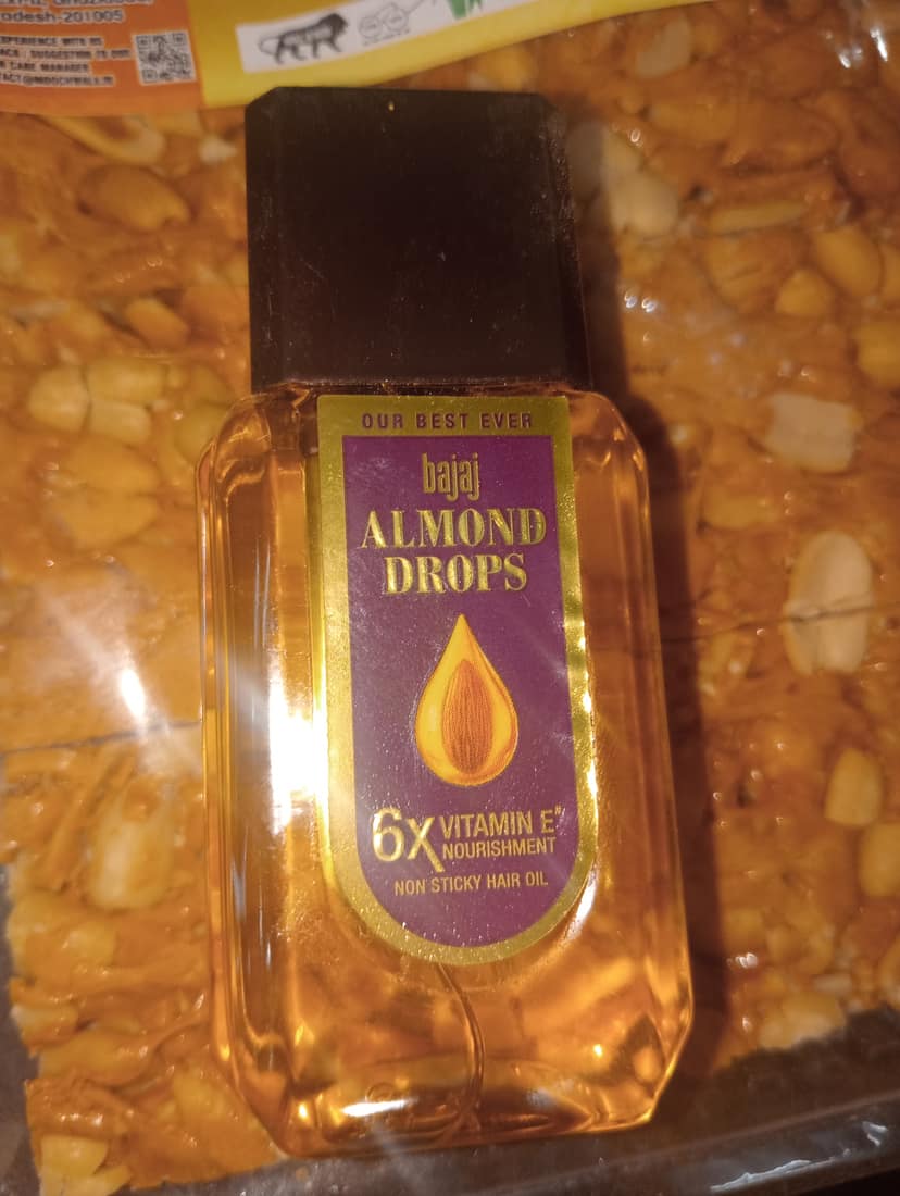 Bajaj almond drops oil