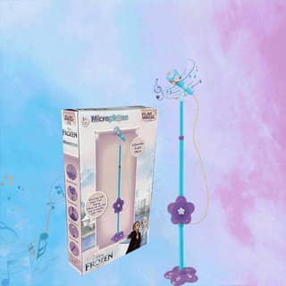 PlayMagic Mic With Stand Frozen