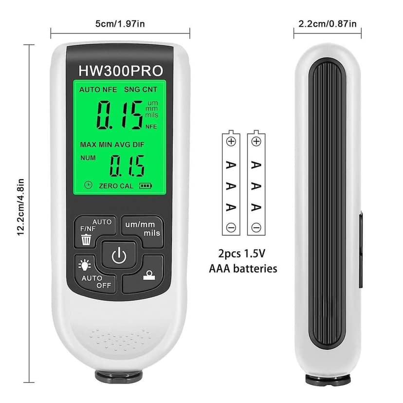 HW 300pro Car Paint Coating Thickness Gauge view 2