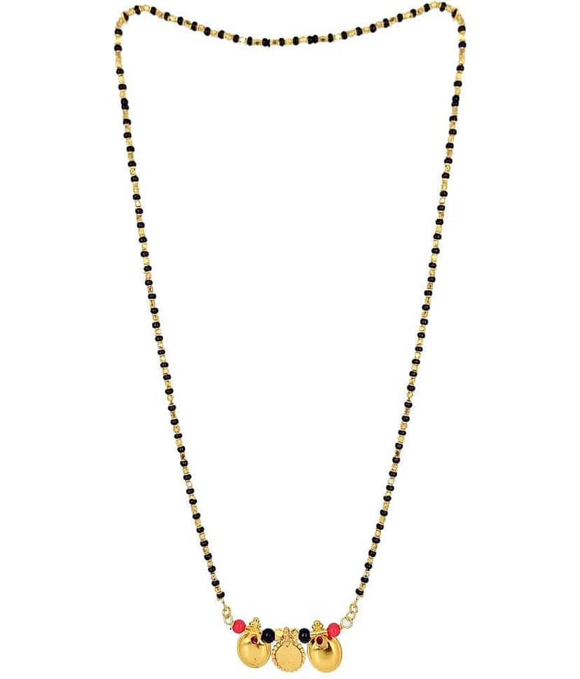 KRIMO Gold Plated Letest & Designer Mangalsutra For Women-100294