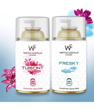 Wattle Castillo Room Freshener Refill -265ML-tuiscint & Fresky ( Pack of 2 )