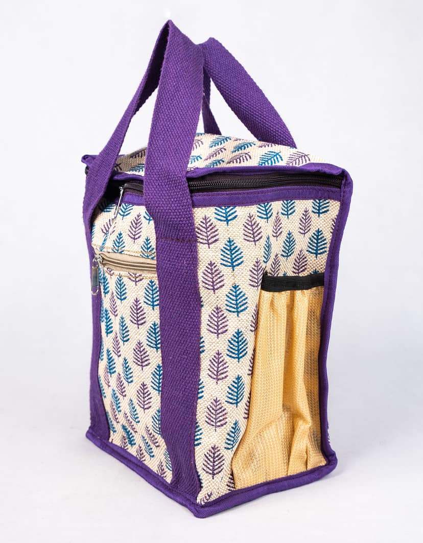 Leaf Pattern Tote Bag - Stylish & Functional Everyday Carry view 2