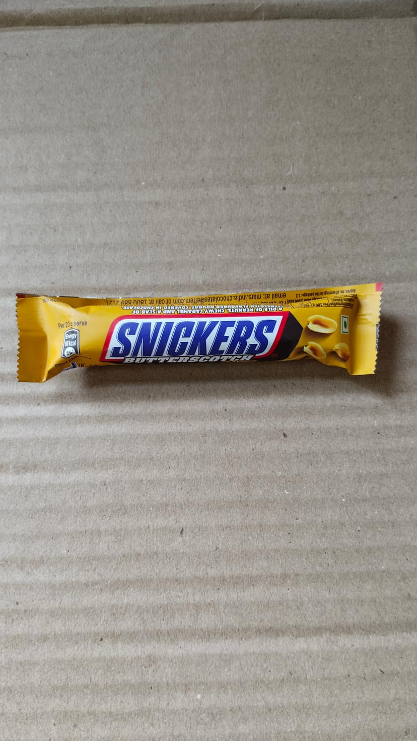 Snickers butterscotch